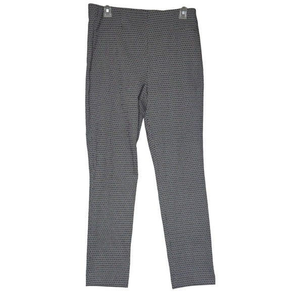 Chicos So Slimming Geometric Print Straight Leg Mid Rise Pants Size 31x29 .5 - Picture 2 of 8